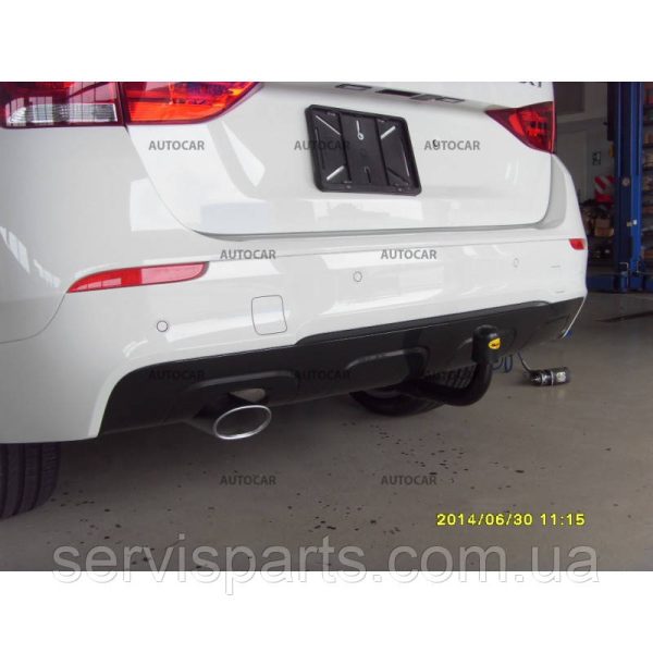 Швидкознімний фаркоп на BMW X1 E84 2009-2015 - на ключах - Зображення 4