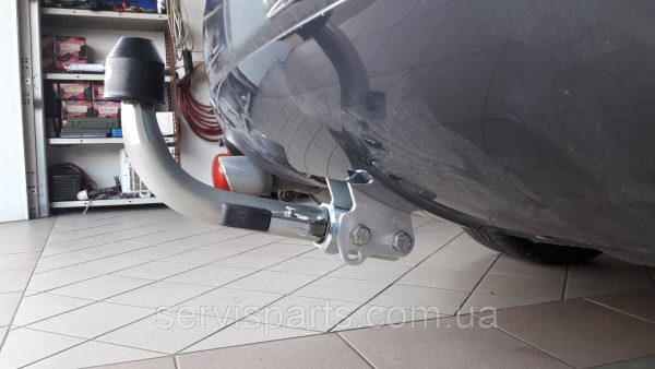 Фаркоп BMW 5-series E60 E61 2003-2010 (седан та универсал) оцинкований на болтах Швидкознімний автомат на ручці - Зображення 9