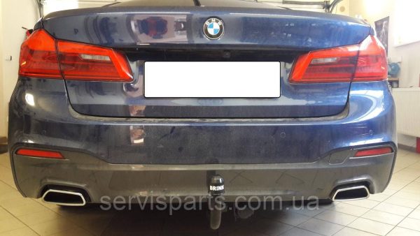 Швидкознімний фаркоп на BMW 5 G30 G31 2017- на ключах - Зображення 4