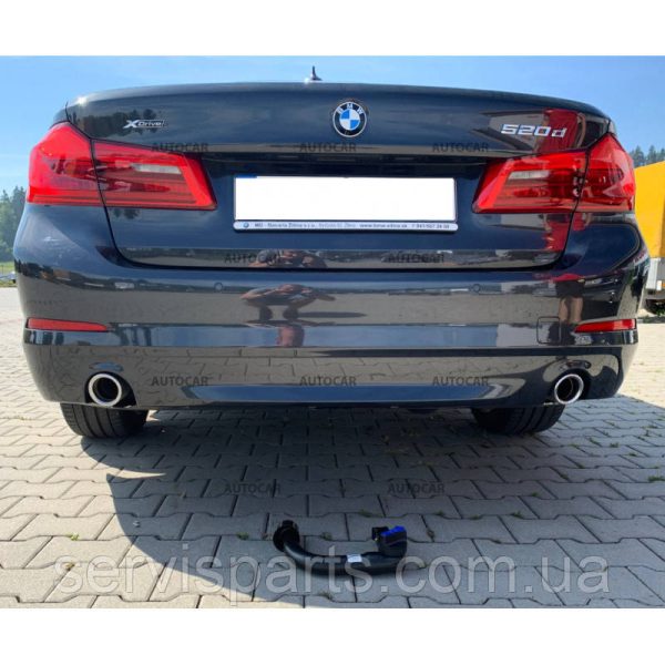 Швидкознімний фаркоп на BMW 5 G30 G31 2017- на ключах - Зображення 6