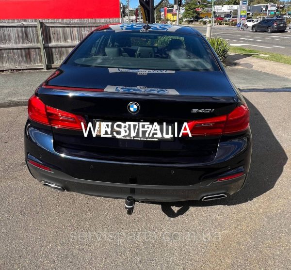 Швидкознімний фаркоп Westfalia на BMW 5 G30 G31 2017- на ключах - Зображення 3