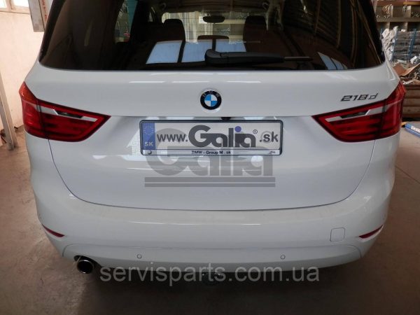 Оцинкований фаркоп на BMW 2-series F45 F46 2015- (БМВ 2) Швидкознімний автомат на ручці - Зображення 6