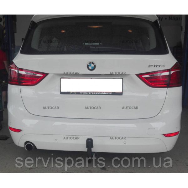 Швидкознімний фаркоп на BMW 2-series F45 F46 2014- на ключах - Зображення 5