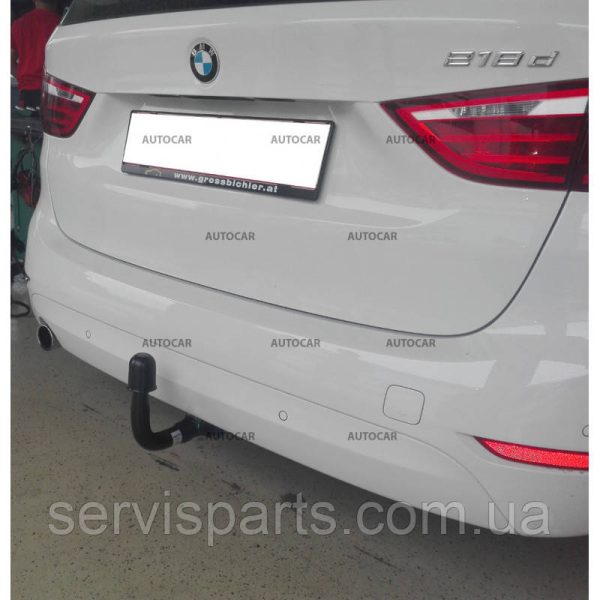 Швидкознімний фаркоп на BMW 2-series F45 F46 2014- на ключах - Зображення 7
