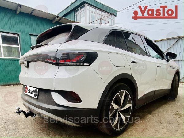 Фаркоп Volkswagen ID.4 2020- гак на болтах Американська вставка під квадрат - Зображення 2