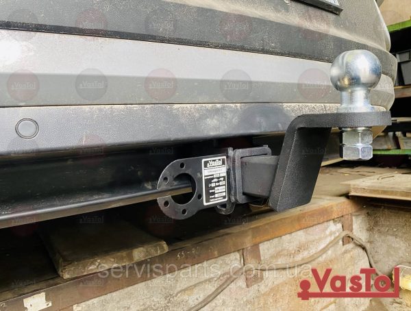 Фаркоп Volkswagen ID.4 2020- гак на болтах Американська вставка під квадрат - Зображення 6