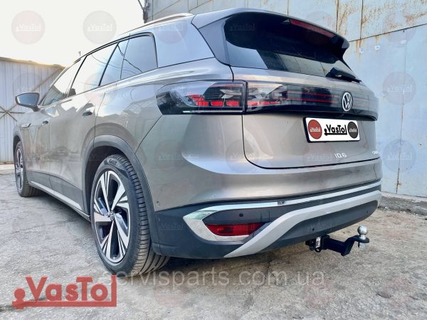 Знімний гак фаркоп на Volkswagen ID.6 2021- Американська вставка під квадрат - Зображення 2