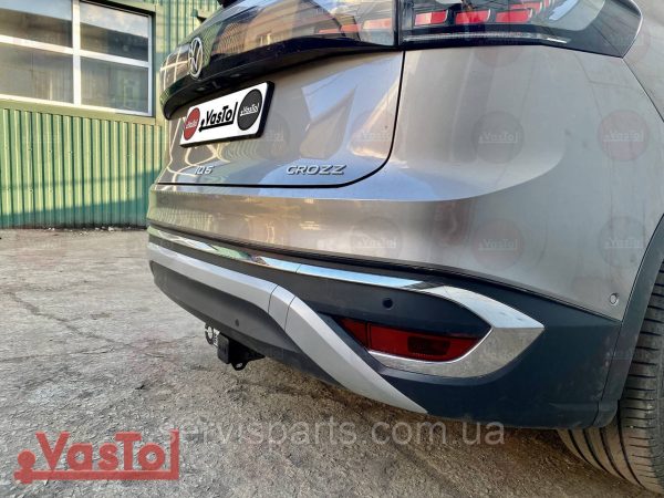 Знімний гак фаркоп на Volkswagen ID.6 2021- Американська вставка під квадрат