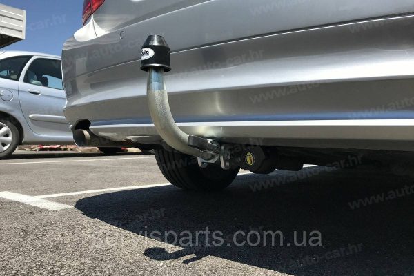 Оцинкований фаркоп на BMW 3-series E90 E91 2005-2013 седан і универсал Швидкознімний автомат на ручці - Зображення 2