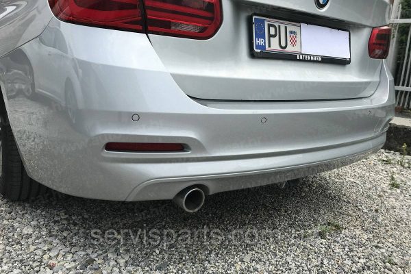 Оцинкований фаркоп на BMW 3-series F30 F31 2012-2018 (БМВ 3) Швидкознімний автомат на ручці - Зображення 4