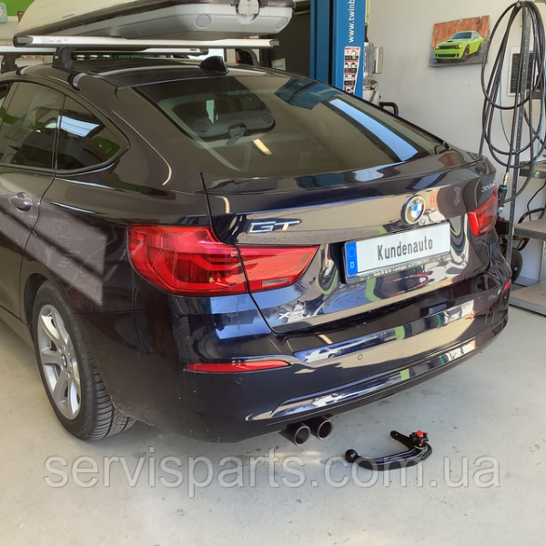 Швидкознімний фаркоп на BMW 3 Gran Turismo F34 2013 - на ключах