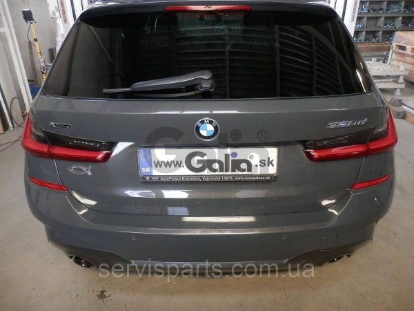Оцинкований фаркоп на BMW 3-series G20 G21 2019- (БМВ 3) Швидкознімний автомат на ручці - Зображення 2