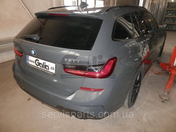 Оцинкований фаркоп на BMW 3-series G20 G21 2019- (БМВ 3) Швидкознімний автомат на ручці - Зображення 5