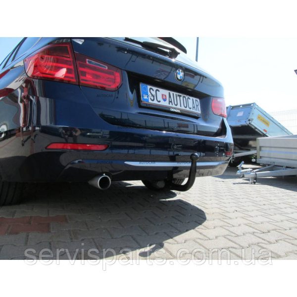 Швидкознімний фаркоп на BMW 3-series F30 F31 2012-2018 на ключах - Зображення 7