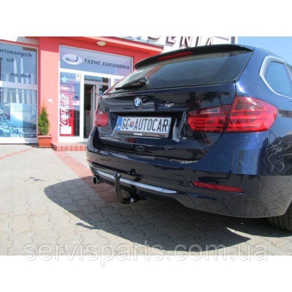 Швидкознімний фаркоп на BMW 3-series F30 F31 2012-2018 на ключах - Зображення 9