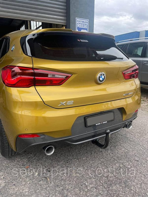 Швидкоз'ємний фаркоп на BMW X2 F39 2018-- на ключах