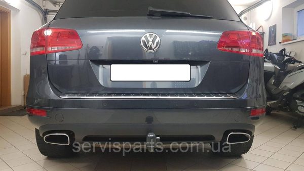Швидкознімний фаркоп на Volkswagen Touareg 2002-2018 на ключі (Фольксваген Туарег) - Зображення 9