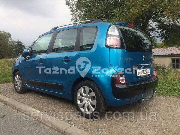 Оцинкований фаркоп на Citroen C3 Picasso 2009- (без підрізування бампера) - Зображення 5