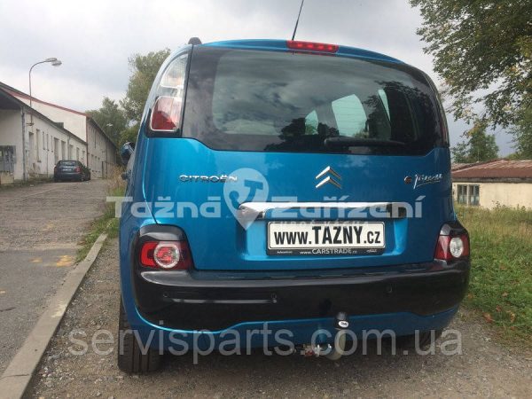Оцинкований фаркоп на Citroen C3 Picasso 2009- (без підрізування бампера) - Зображення 6
