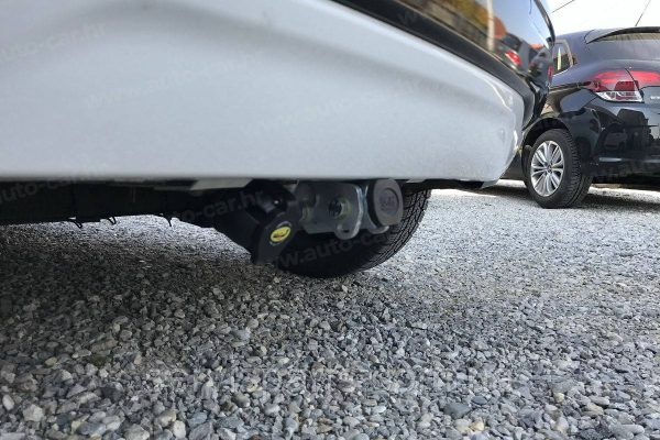 Оцинкований фаркоп на Citroen C3 Picasso 2009- (без підрізування бампера) Швидкознімний автомат на ручці
