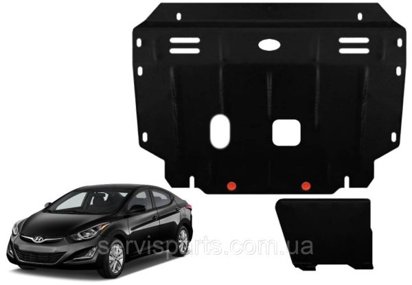 Захист двигуна Hyundai Elantra V MD 2010-2016 (Хундай Елантра) - Зображення 5