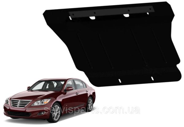 Захист двигуна Hyundai Genesis 2008-2013 (Хундай Дженезіс) - Зображення 4