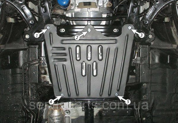 Захист двигуна Hyundai Н-1 2 2007+ (Хундай Н-1) - Зображення 4