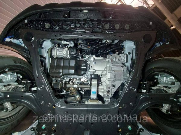 Захист двигуна Hyundai Tucson 4 NX4 2021+ (Хундай Туксон) замість штатного пластику - Зображення 4