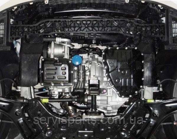 Захист двигуна Hyundai I10 2 2013-2019 (Хундай Ай10) - Зображення 4