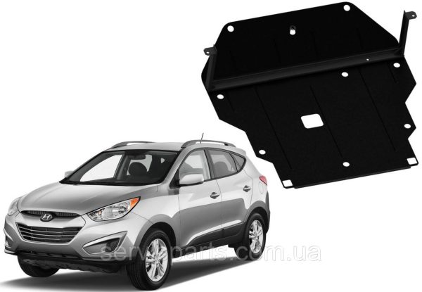 Захист двигуна Hyundai Tucson 2 2009-2015 (Хундай Туксон) - Зображення 3