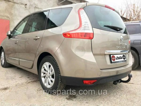Фаркоп знімний гак на Renault Grand Scenic III 2009-2015 (Рено Гранд Сценік)