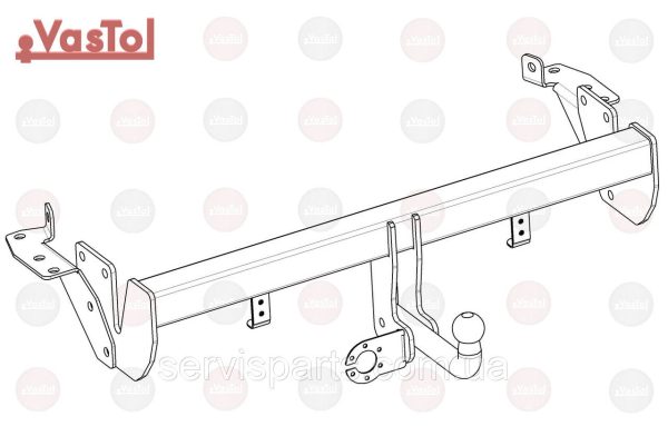 Фаркоп на Citroen C4 AirCross 2012-2017 - Зображення 8