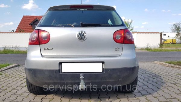 Оцинкований фаркоп на Volkswagen Golf 5, 6 хетчбек 2003-2013