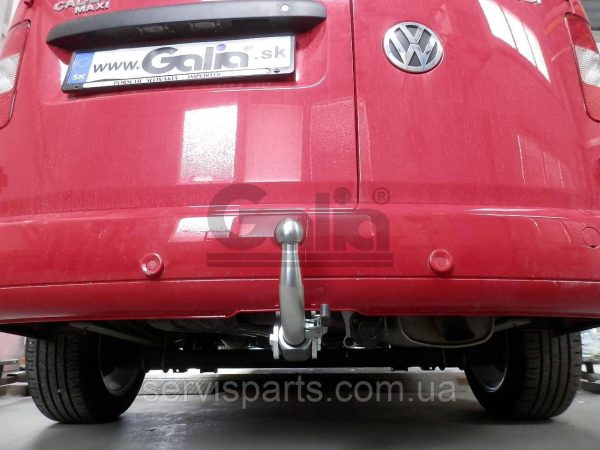Оцинкований фаркоп на Volkswagen Caddy 2004-2020 (включаючи Maxi) Швидкознімний автомат на ручці - Зображення 7