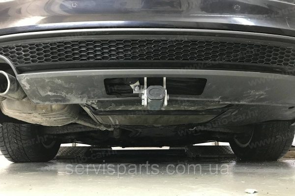 Оцинкований фаркоп Audi A4/A5 B8 2007-2015 седан, универсал (Ауді A4) Швидкознімний автомат на ручці - Зображення 3