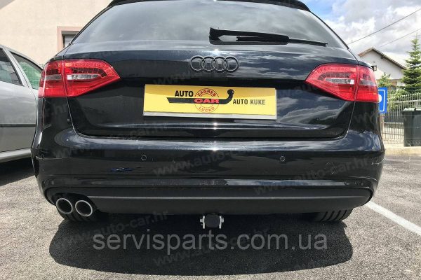 Оцинкований фаркоп Audi A4/A5 B8 2007-2015 седан, универсал (Ауді A4) Швидкознімний автомат на ручці - Зображення 6