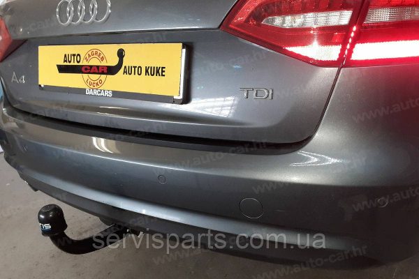 Швидкознімний фаркоп Audi A4 B8 2007-2015 (Allroad, S-line) - Зображення 5