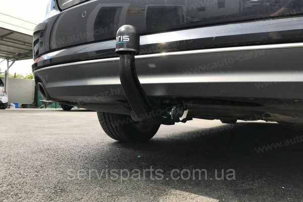 Шидкознімний фаркоп Audi A4 B9 2015- на ключах (Quattro, крім S-line) - Зображення 3
