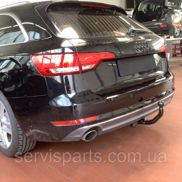 Шидкознімний фаркоп Audi A4 B9 2015- на ключах (Quattro, крім S-line) - Зображення 5