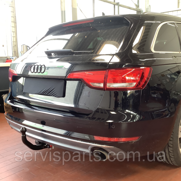Шидкознімний фаркоп Audi A4 B9 2015- на ключах (Quattro, крім S-line) - Зображення 6
