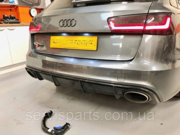Швидкознімний фаркоп Audi A6 C7 2011-2018 на ключах (Quattro, Allroad)