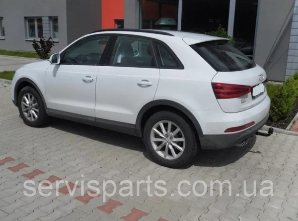 Польський фаркоп Audi Q3 2011-2019 (8UB, 8UG) Швидкоз'ємний автомат на ручці - Зображення 8