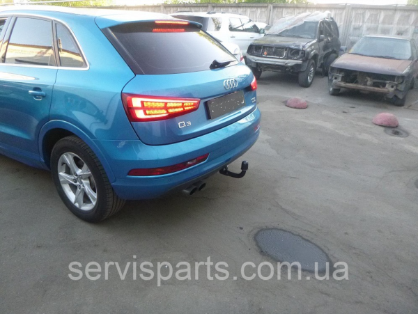 Польський фаркоп Audi Q3 2011-2019 (8UB, 8UG) Швидкоз'ємний автомат на ручці - Зображення 10