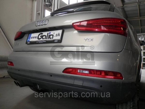 Швидкознімний фаркоп Audi Q3 2011-2019 (Ауді Q3) автомат на ручці - Зображення 8