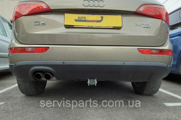 Швидкознімний фаркоп Audi Q5 2008-2016 (Ауді Ку 5) автомат на ручці