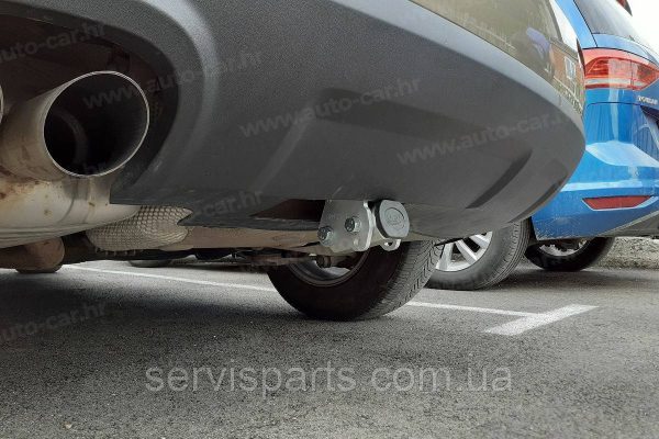 Швидкознімний фаркоп Audi Q5 2008-2016 (Ауді Ку 5) автомат на ручці - Зображення 2