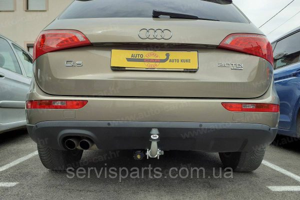 Швидкознімний фаркоп Audi Q5 2008-2016 (Ауді Ку 5) автомат на ручці - Зображення 6