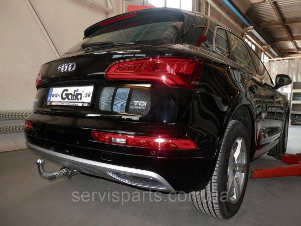 Оцинкований фаркоп Audi Q5 2017- (Ауді Ку5) - Зображення 2