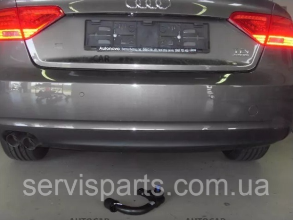Швидкознімний фаркоп Audi A5 B8 2007-2016 на ключах
