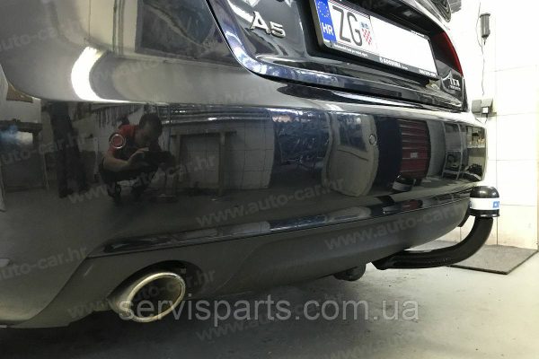 Швидкознімний фаркоп Audi A5 B8 2007-2016 на ключах - Зображення 6
